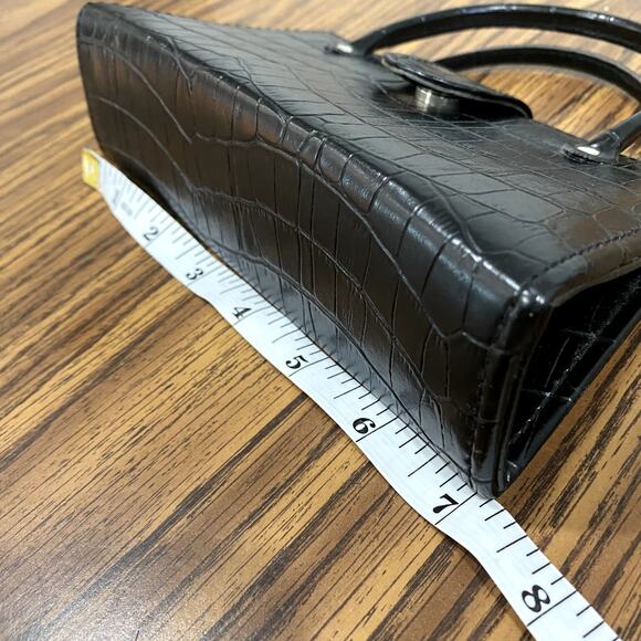 Micro Mini Black Handbag (Small purse) - Picture 7 of 8